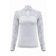 Holland Cooper Newbury Long Sleeve Base Layer - Ice White