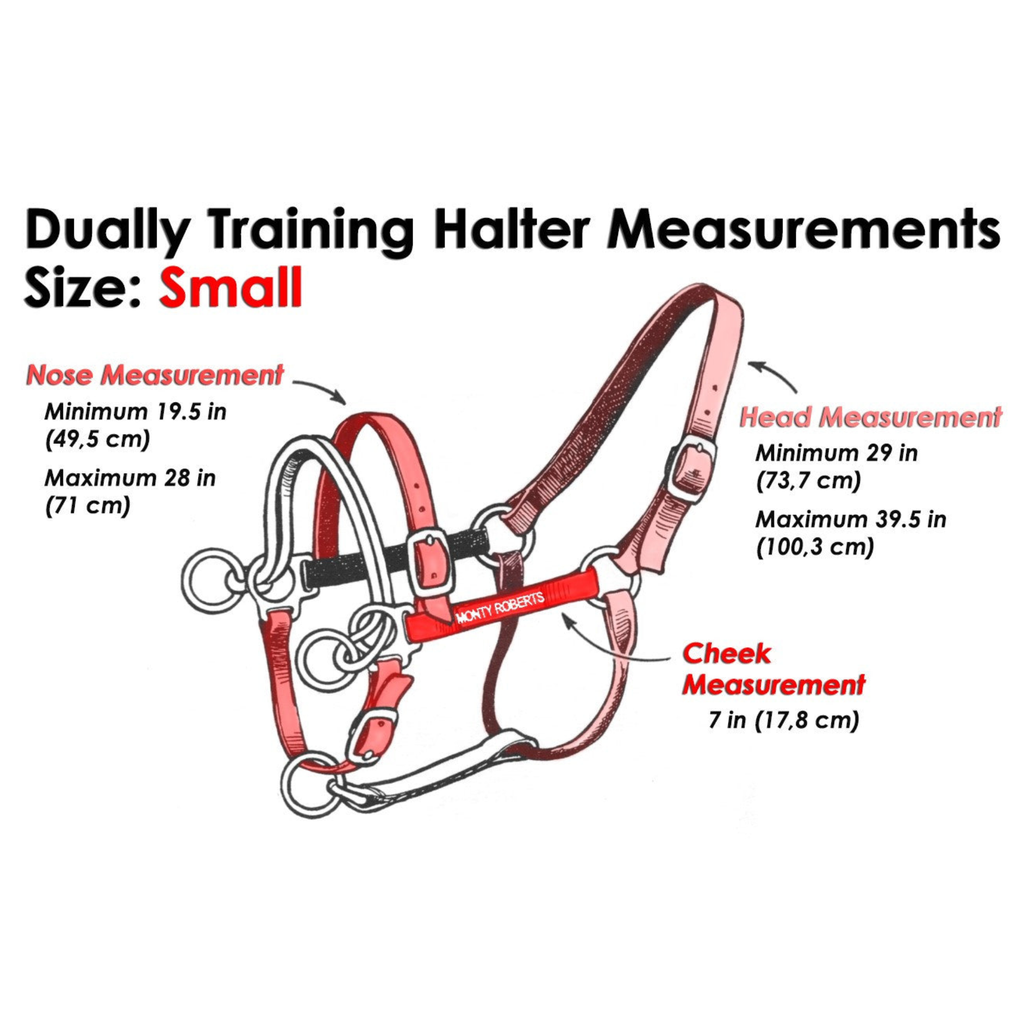 Monty Roberts Dually Halter - Small