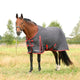 HyCONIC 0g Turnout Rug - Charcoal/Red