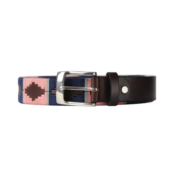 Hy Equestrian Synergy Polo Belt - Navy/Rose