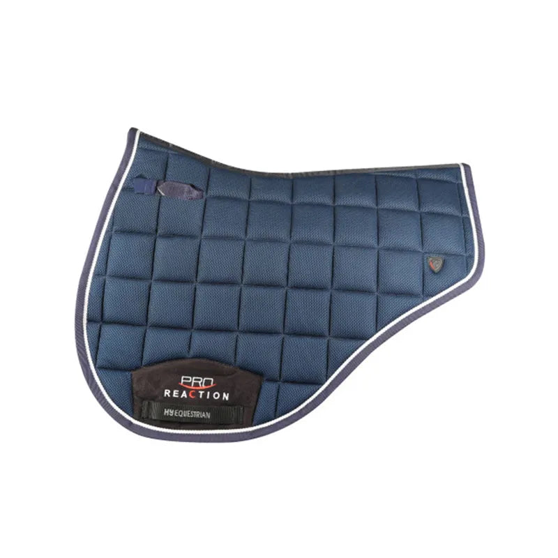 Hy Equestrian Pro Reaction 3D Mesh Saddle Pad - Navy