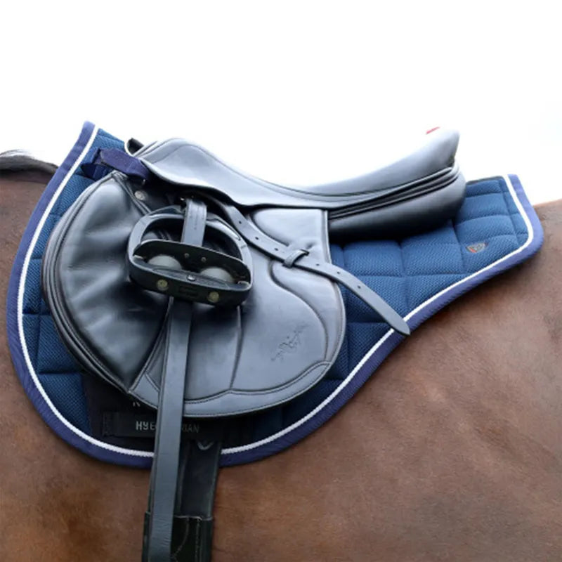 Hy Equestrian Pro Reaction 3D Mesh Saddle Pad - Navy