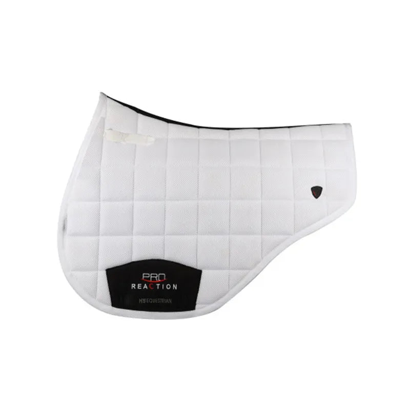 Hy Equestrian Pro Reaction 3D Mesh Saddle Pad - White