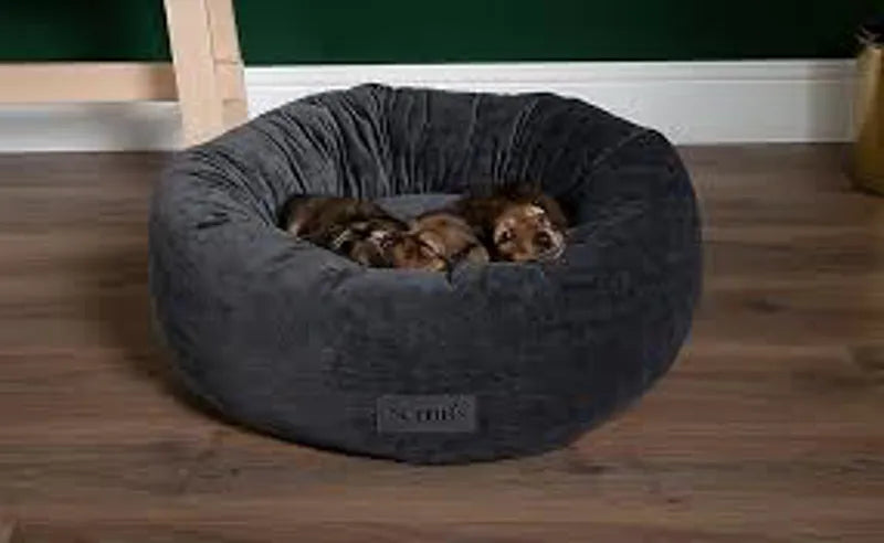 Scruffs Oslo Donut Bed - Stone Grey