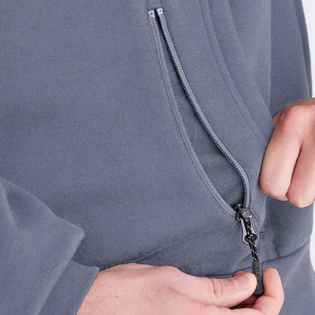 Ridgeline Mens Signature Hoodie - Storm
