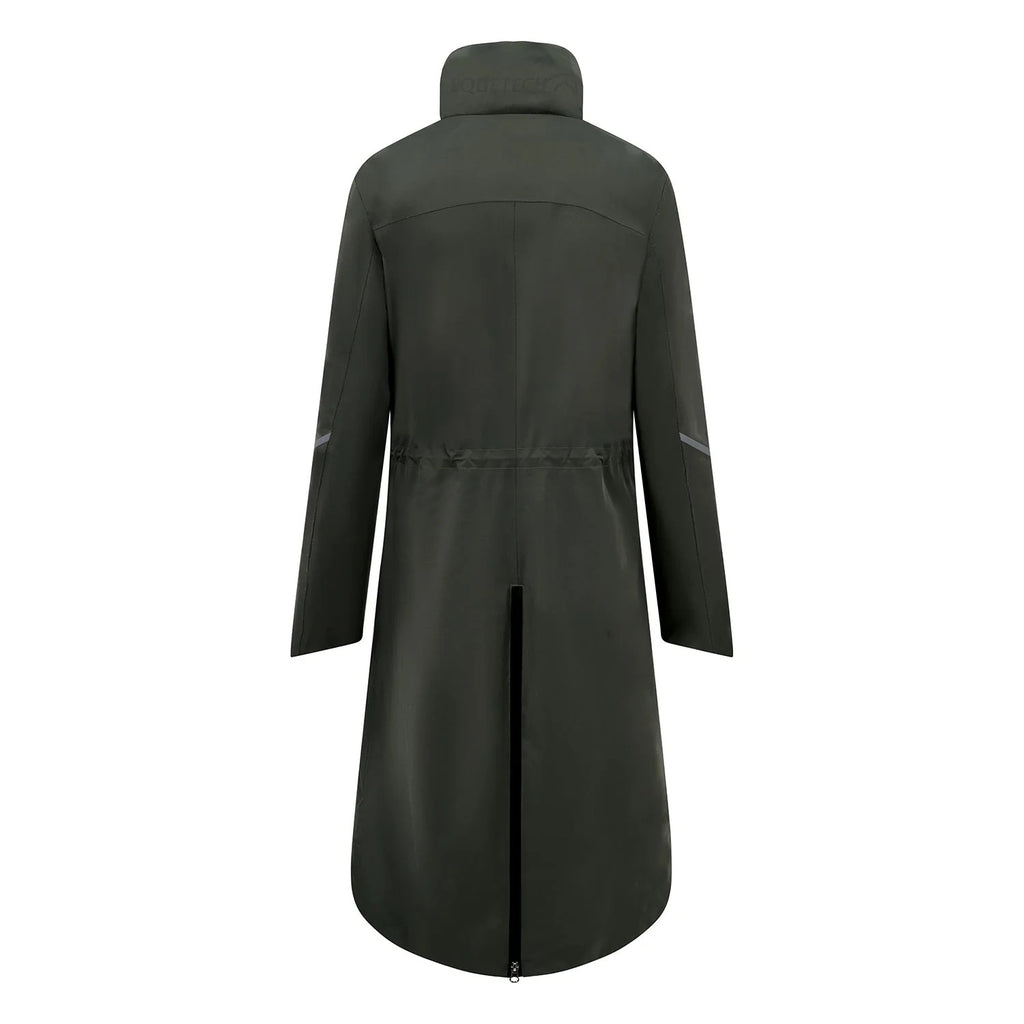 Equetech Ladies Utopia Luxe Waterproof Riding Coat - Alpine Green