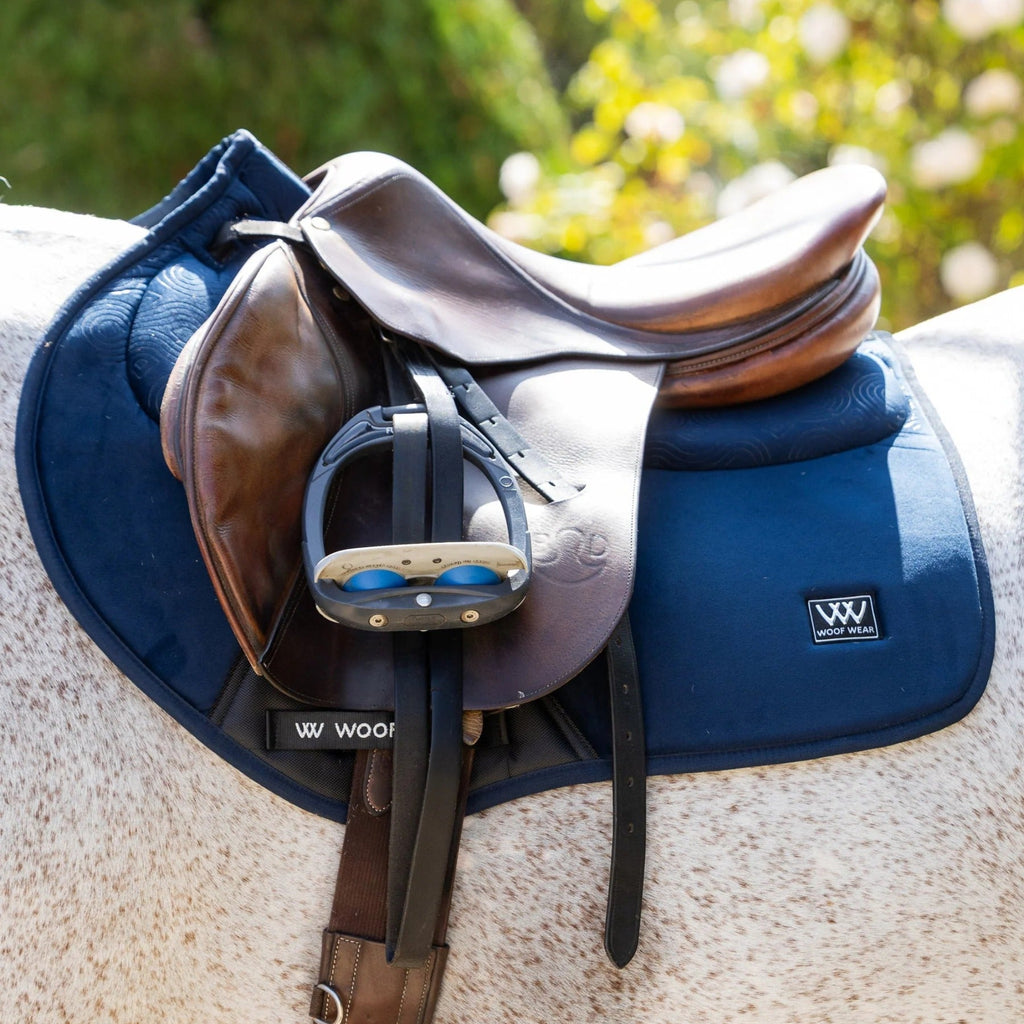Woof Wear Elite Comfort Plus Close Contact Saddle Pad - Navy