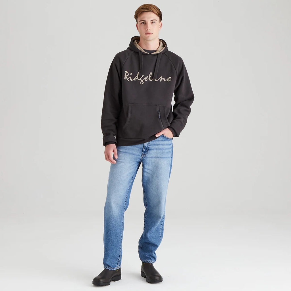 Ridgeline Mens Signature Hoodie - Shale