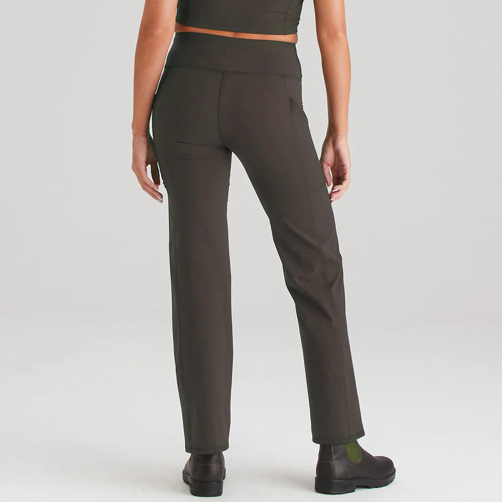 Ridgeline Ladies Infinity Straight Leg Leggings - Deep Forest