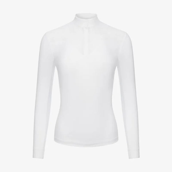 LeMieux Emily Long Sleeve Show Shirt - White