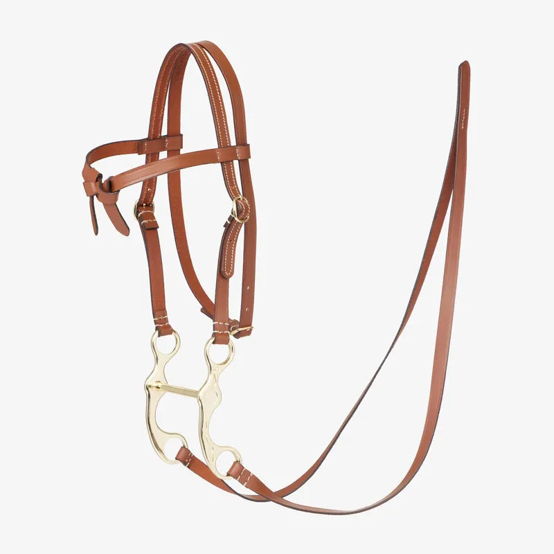 LeMieux Hobby Horse Western Bridle - Tan