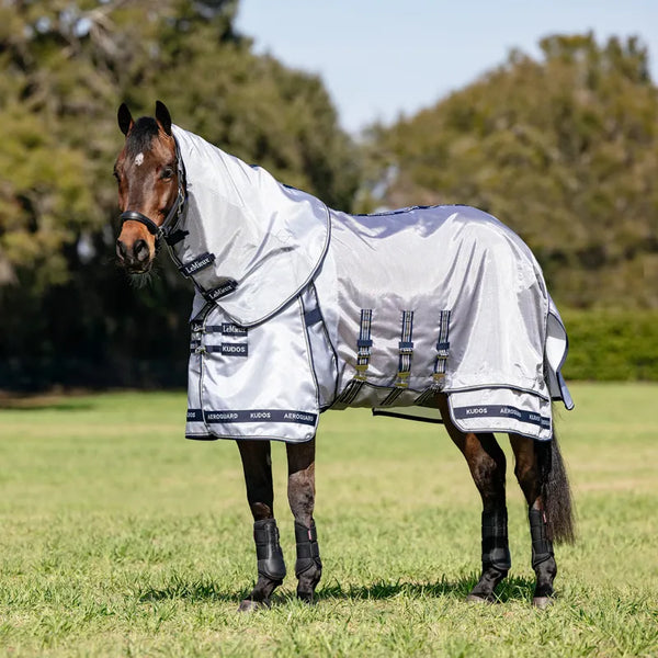 LeMieux Kudos AeroGuard Fly Rug - Silver