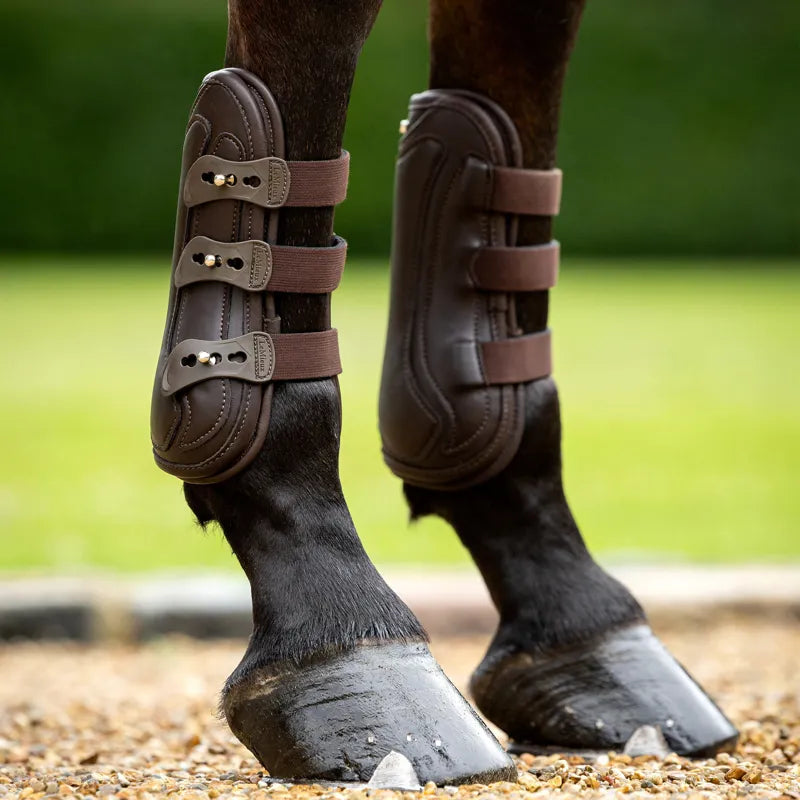 LeMieux Capella 3 Strap Tendon Boot - Brown