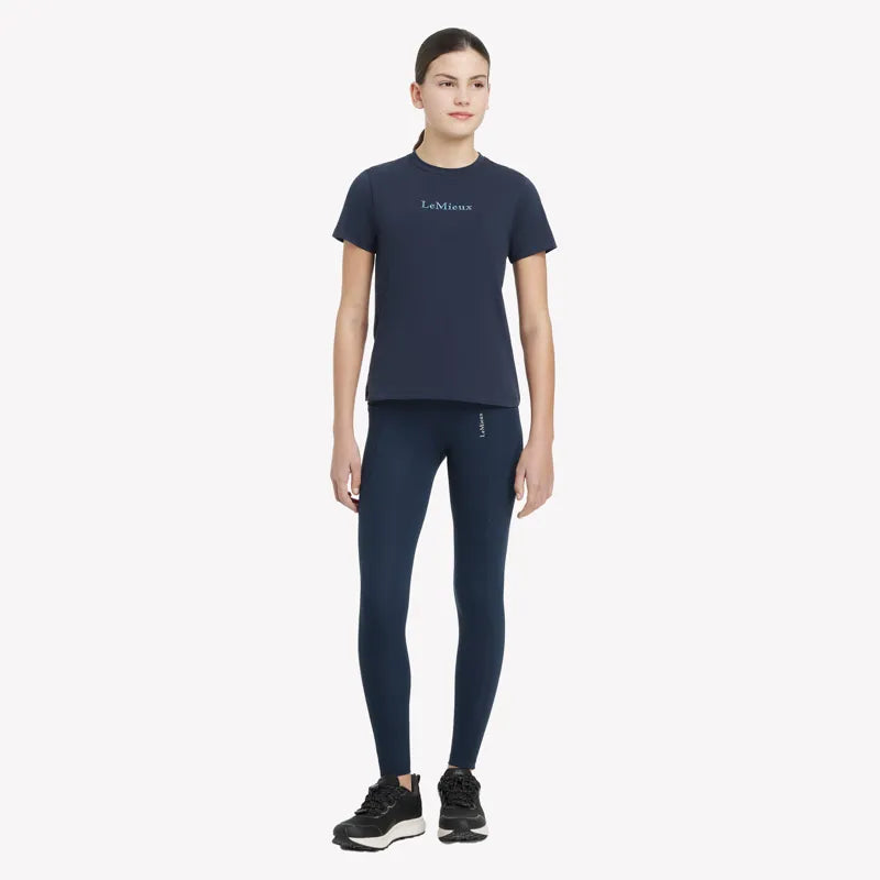 LeMieux Young Rider Classique T-Shirt - Navy