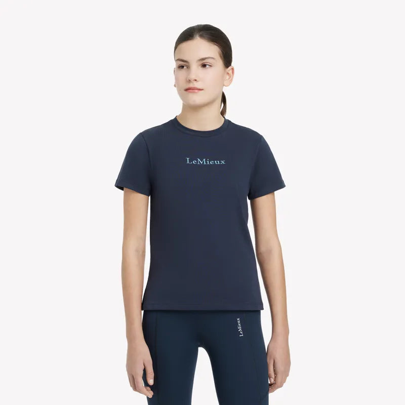 LeMieux Young Rider Classique T-Shirt - Navy