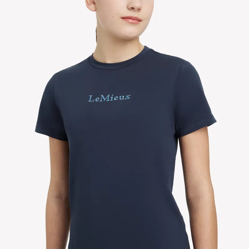 LeMieux Young Rider Classique T-Shirt - Navy