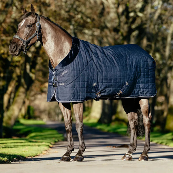 LeMieux Kudos Luxe Lined Stable Rug - Navy