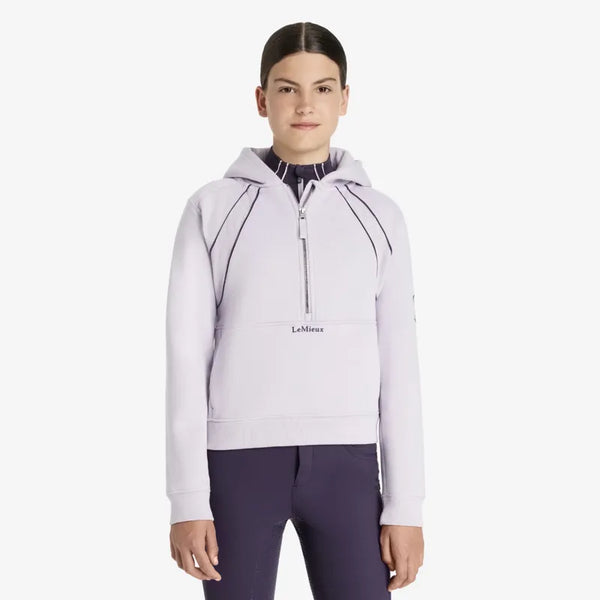 LeMieux Young Rider Hettie Half Zip Hoodie - Lilac