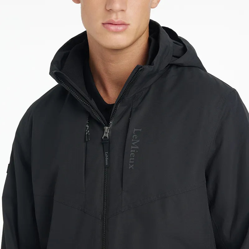 LeMieux Mens Waterproof Team Jacket - Black