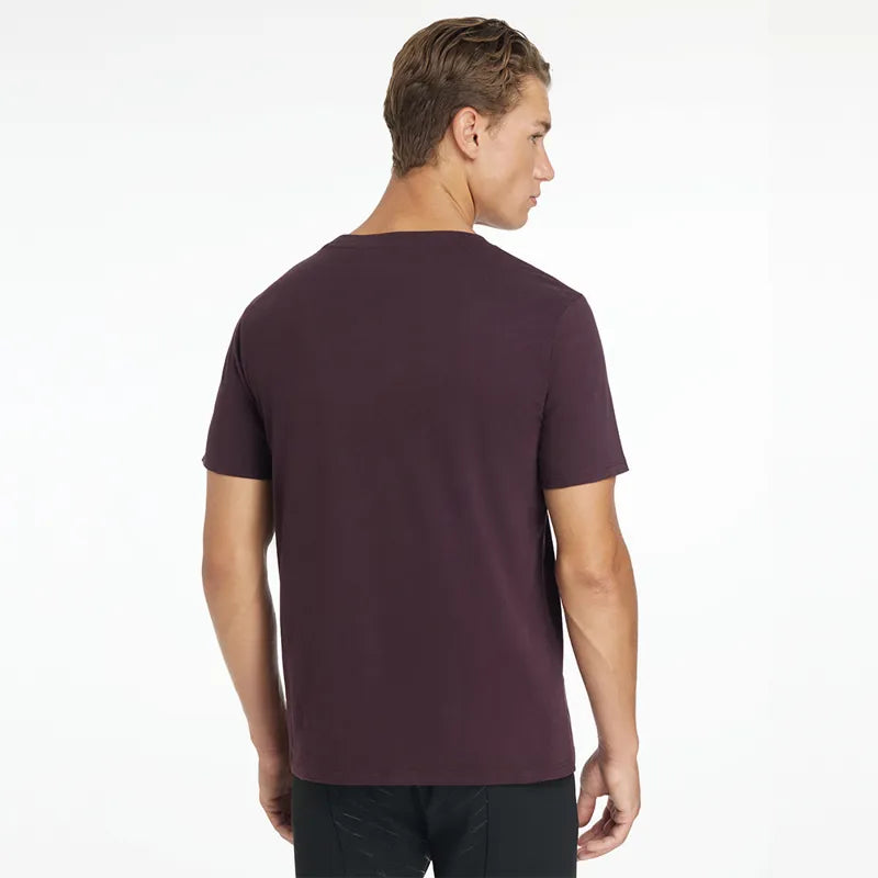LeMieux Mens T-Shirt - Damson