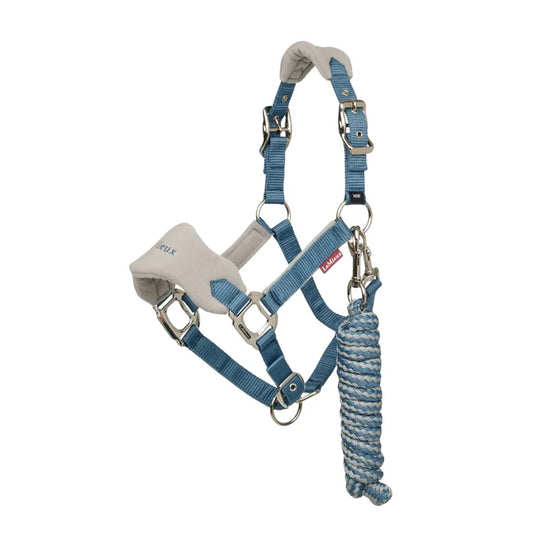 LeMieux Mini Vogue Headcollar and Leadrope - Ice Blue