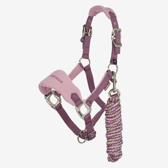 LeMieux Mini Vogue Headcollar and Leadrope - Mallow