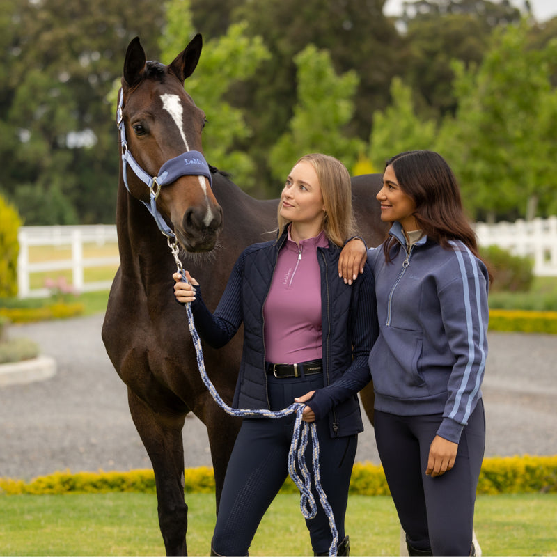 LeMieux Vogue Headcollar and Leadrope - Powder Blue