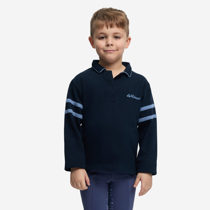 LeMieux Mini Robbie Rugby Shirt - Navy