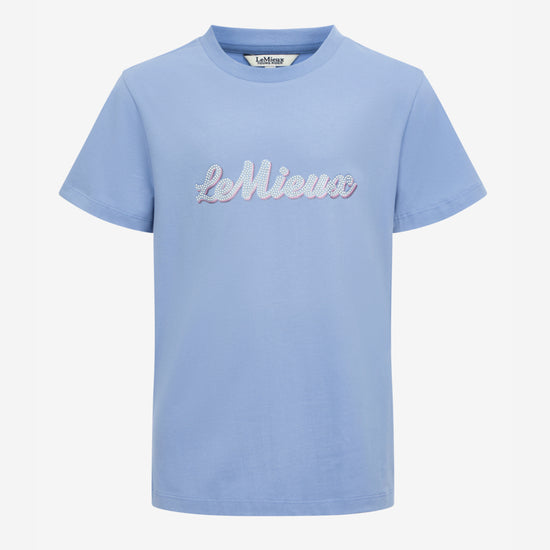 LeMieux Young Rider Arianna T-Shirt - Powder Blue