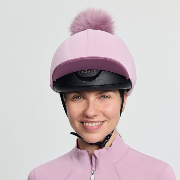 LeMieux Classique Pom Hat Silk - Fondant