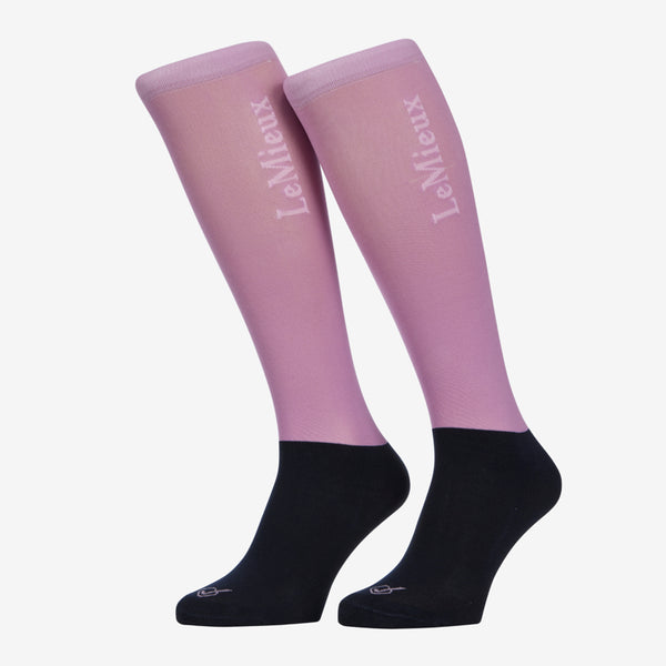 LeMieux Competition Socks 2 Pack - Mallow