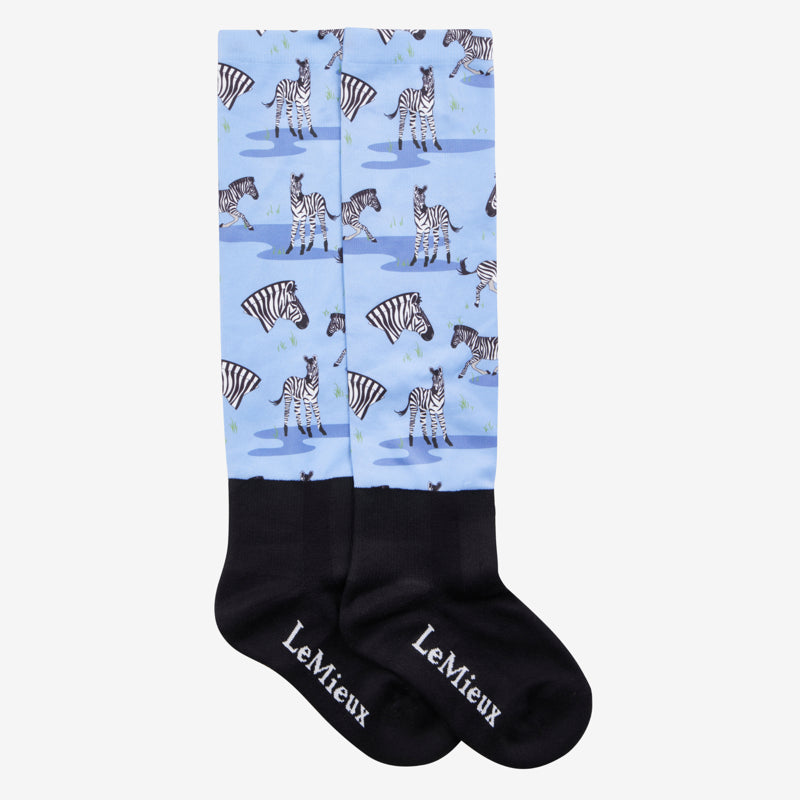 LeMieux Footsie Socks - Zebra