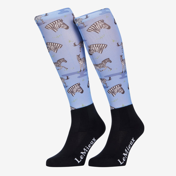 LeMieux Footsie Socks - Zebra
