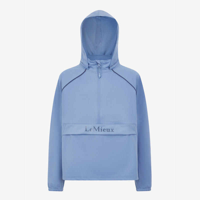 LeMieux Young Rider Paige Quarter Zip Waterproof Jacket - Powder Blue