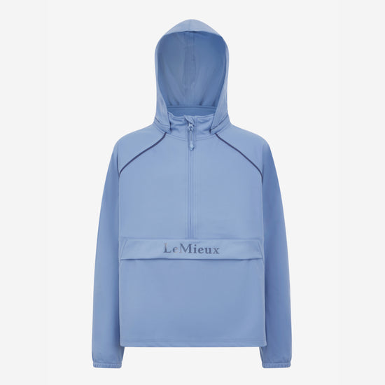 LeMieux Young Rider Paige Quarter Zip Waterproof Jacket - Powder Blue
