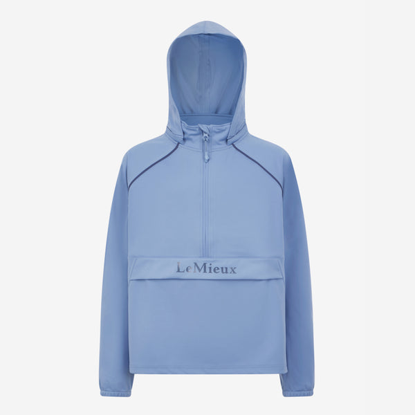 LeMieux Young Rider Paige Quarter Zip Waterproof Jacket - Powder Blue