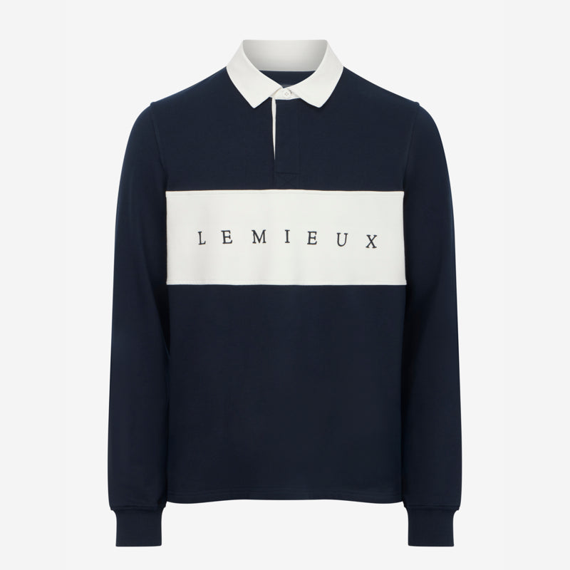 LeMieux Mens Rugby Shirt - Navy