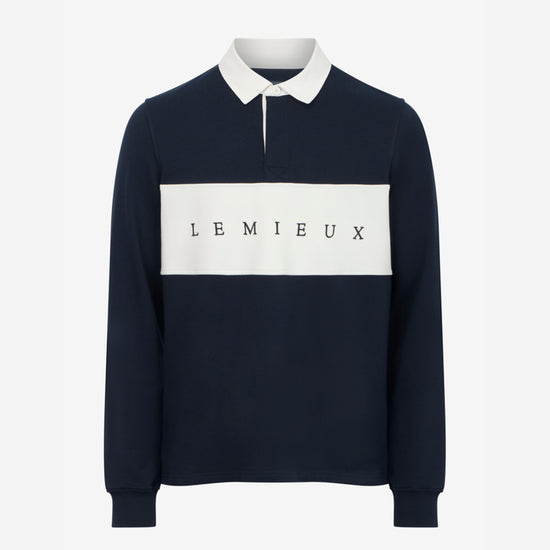 LeMieux Mens Rugby Shirt - Navy
