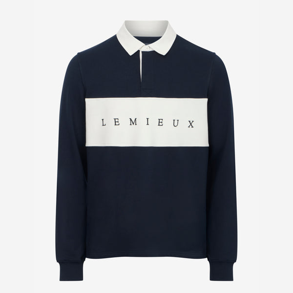 LeMieux Mens Rugby Shirt - Navy