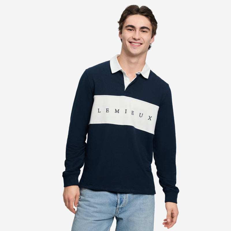 LeMieux Mens Rugby Shirt - Navy