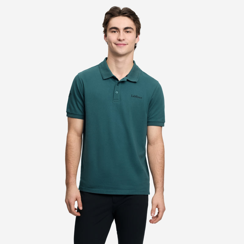 LeMieux Mens Classique Polo Shirt - Jungle