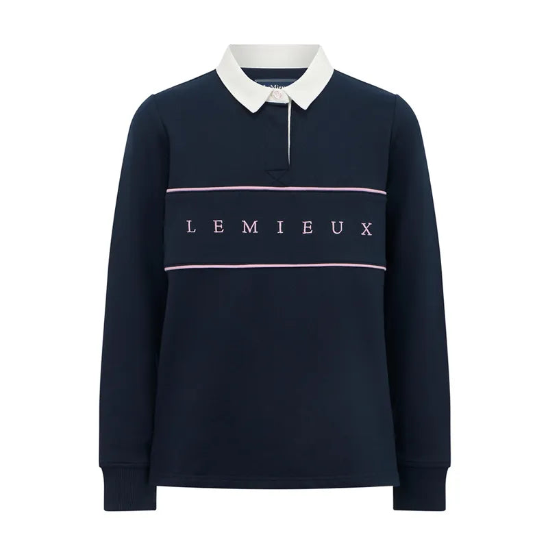 LeMieux Young Rider Riley Rugby Shirt - Navy