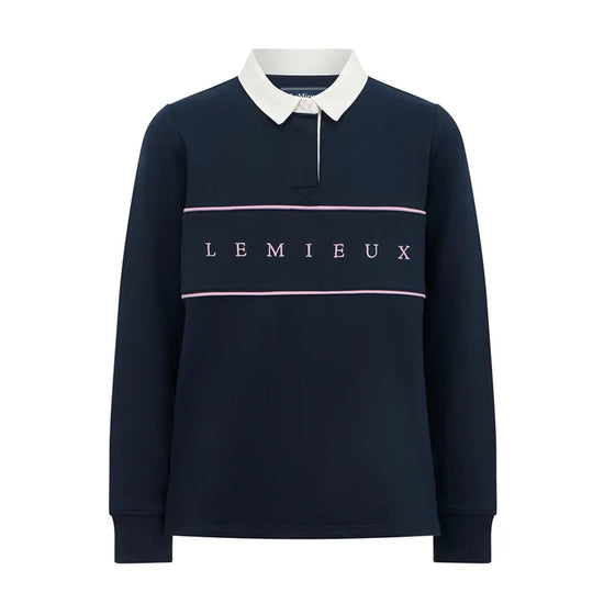 LeMieux Young Rider Riley Rugby Shirt - Navy