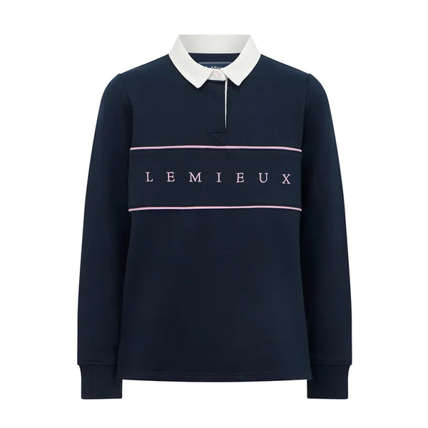 LeMieux Young Rider Riley Rugby Shirt - Navy