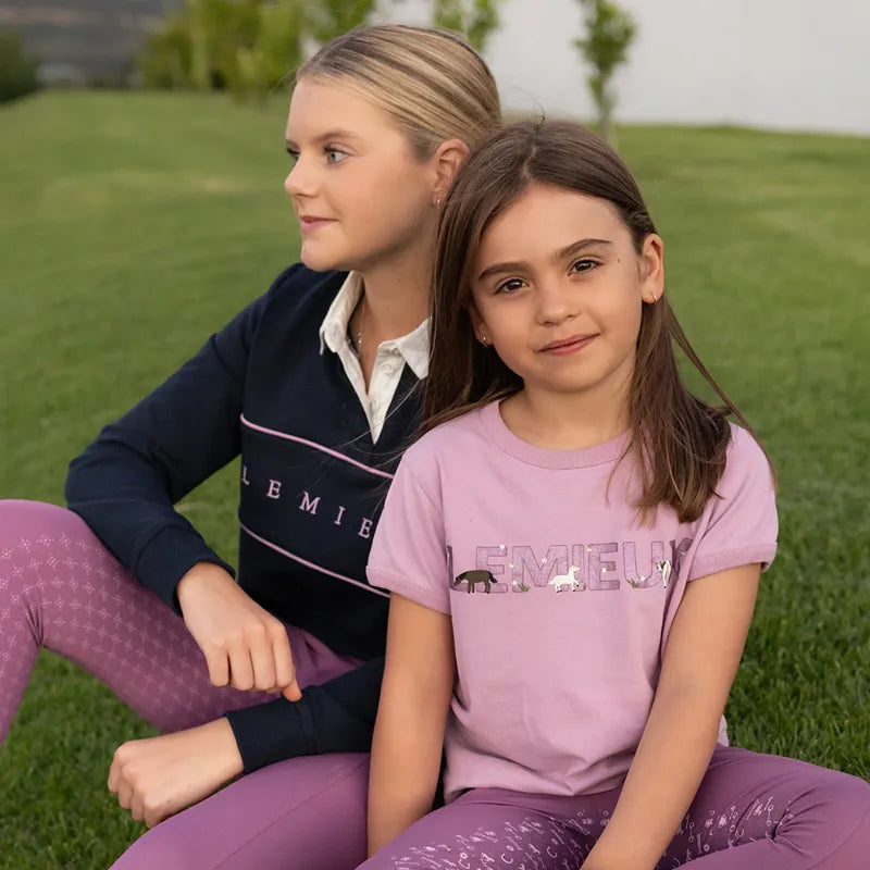 LeMieux Young Rider Riley Rugby Shirt - Navy