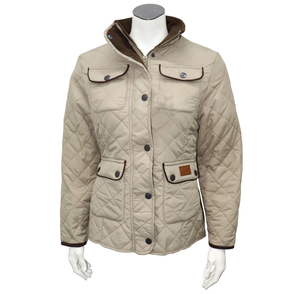 Hunter Outdoor Ladies Jayne Quilted Jacket - Tan