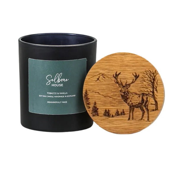 Tobacco and Vanilla Candle - Scenic Stag