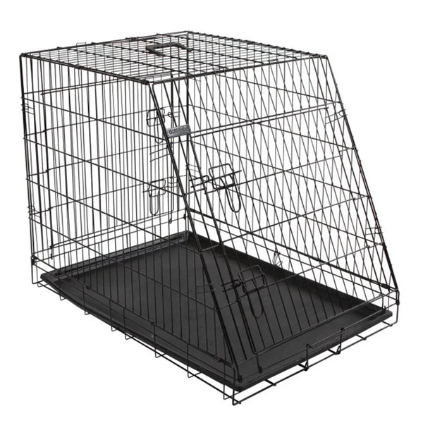 Kerbl Sloping Dog Crate - Black