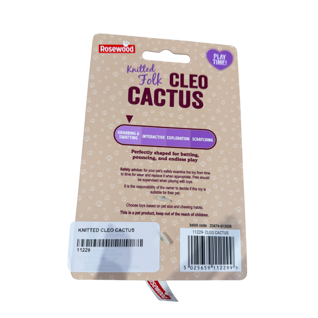 Knitted Folk Cleo Cactus