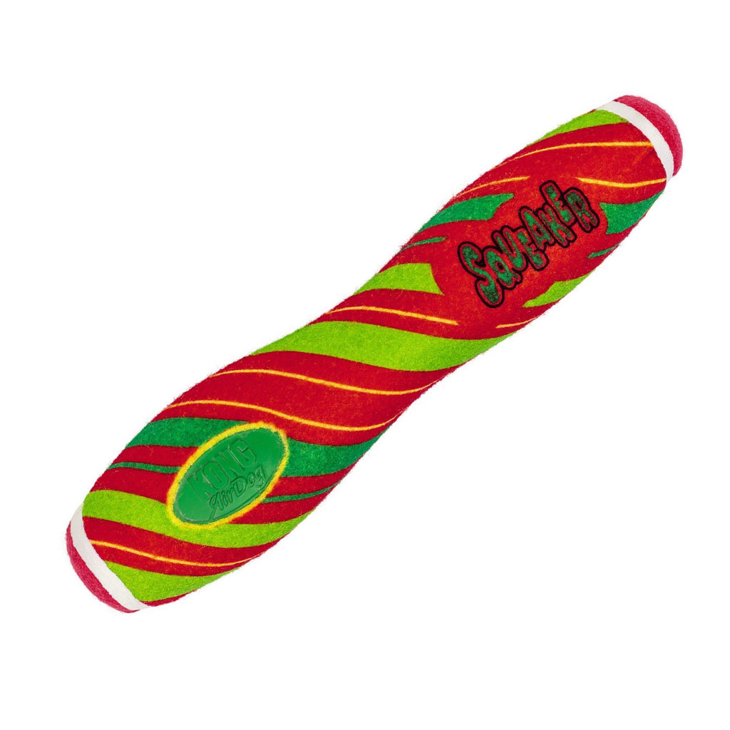 Kong Holiday AirDog Stripe Stick Squeaker